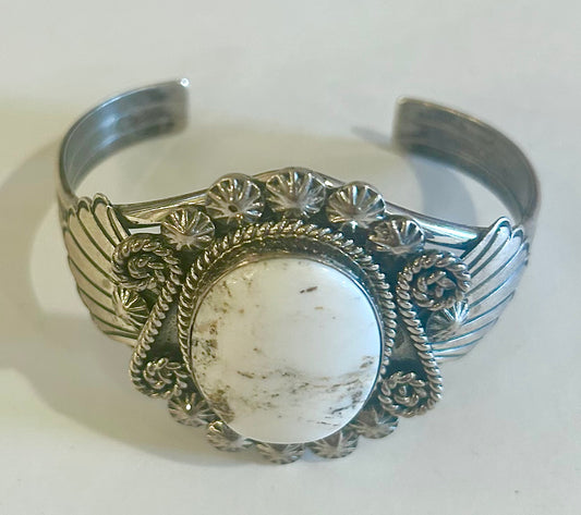 Mary Ann Spencer White Buffalo Bracelet