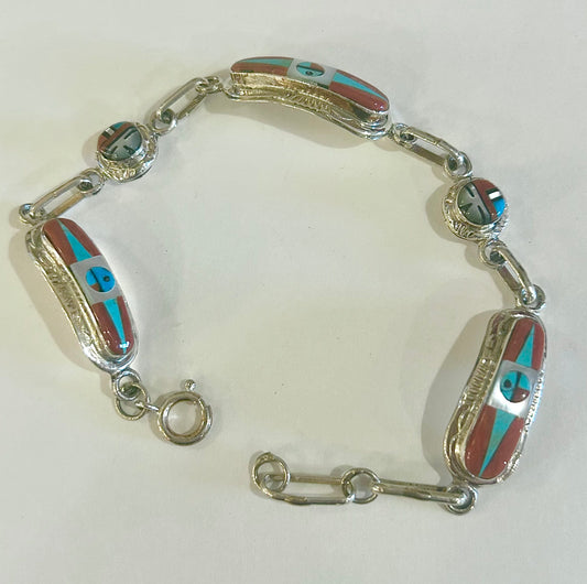 Turquoise Pearl Native Bracelet
