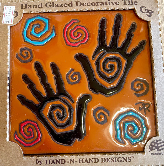 Hand Glazed Decorative Tile